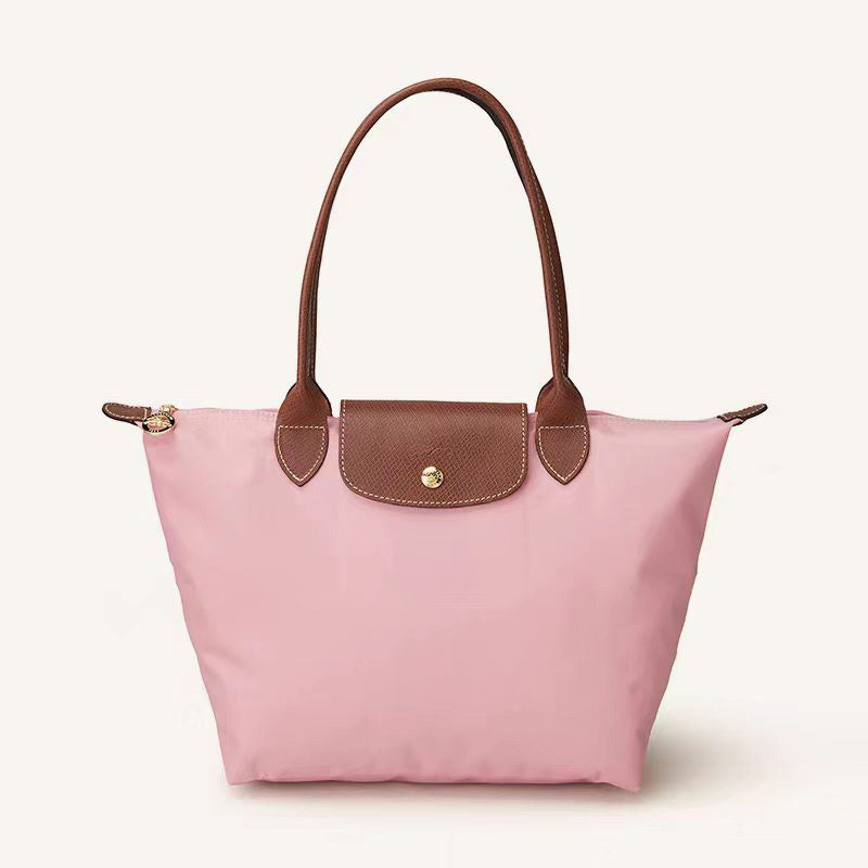 Longchamp - Mini Le Pliage Handbag, Petal Pink