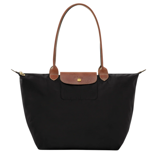 Longchamp - Large Le Pliage Tote, Black