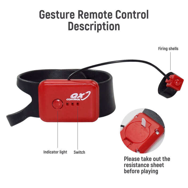 Water Bomb RC Battle Tank with Gesture Control