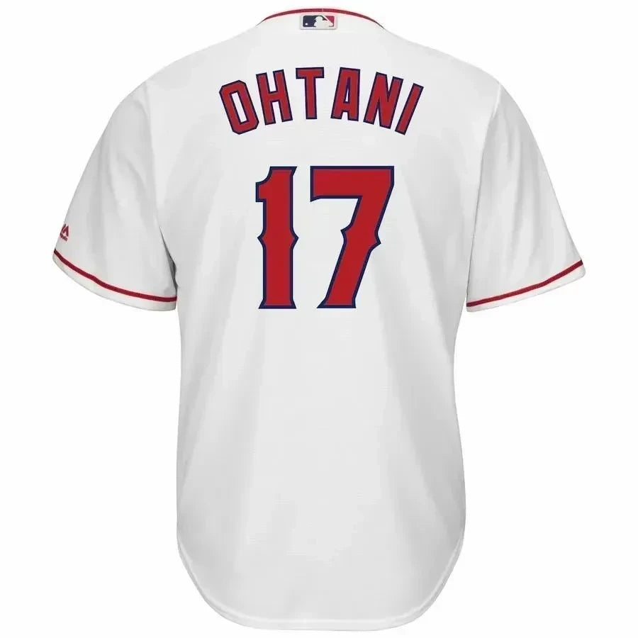 Shohei Ohtani Los Angeles Angels Big And Tall Cool Base Player Jersey - White