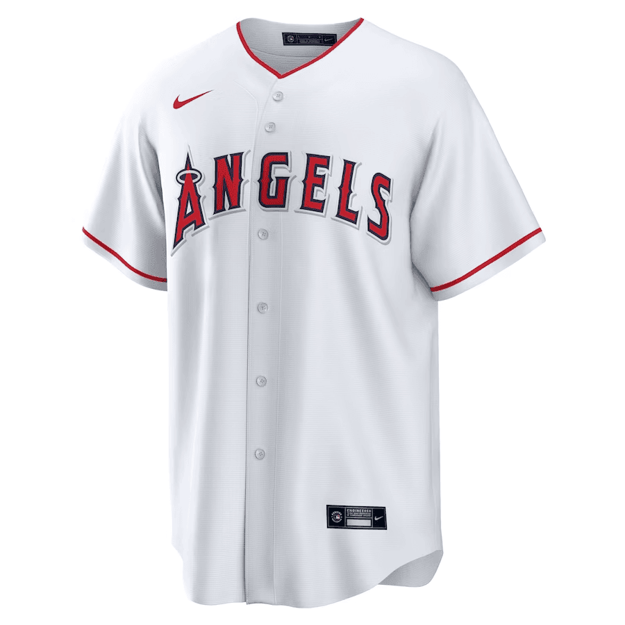 Shohei Ohtani 17 Los Angeles Angels White Home Men Jersey