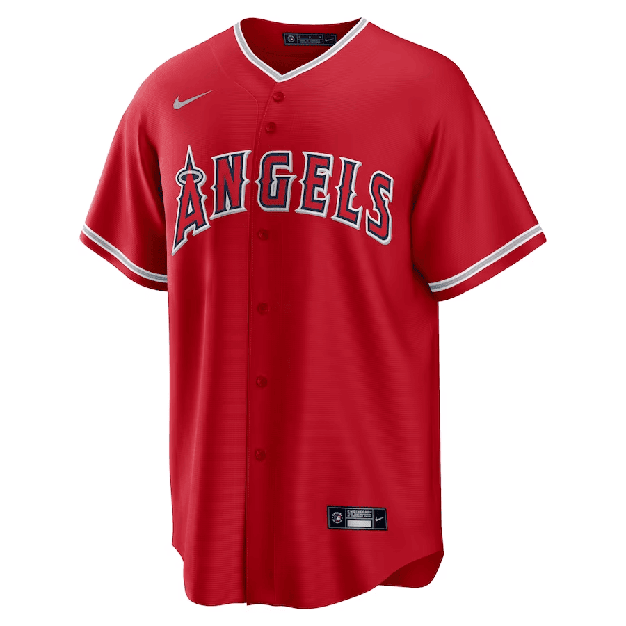 Shohei Ohtani 17 Los Angeles Angels Red Alternate Men Jersey - Red