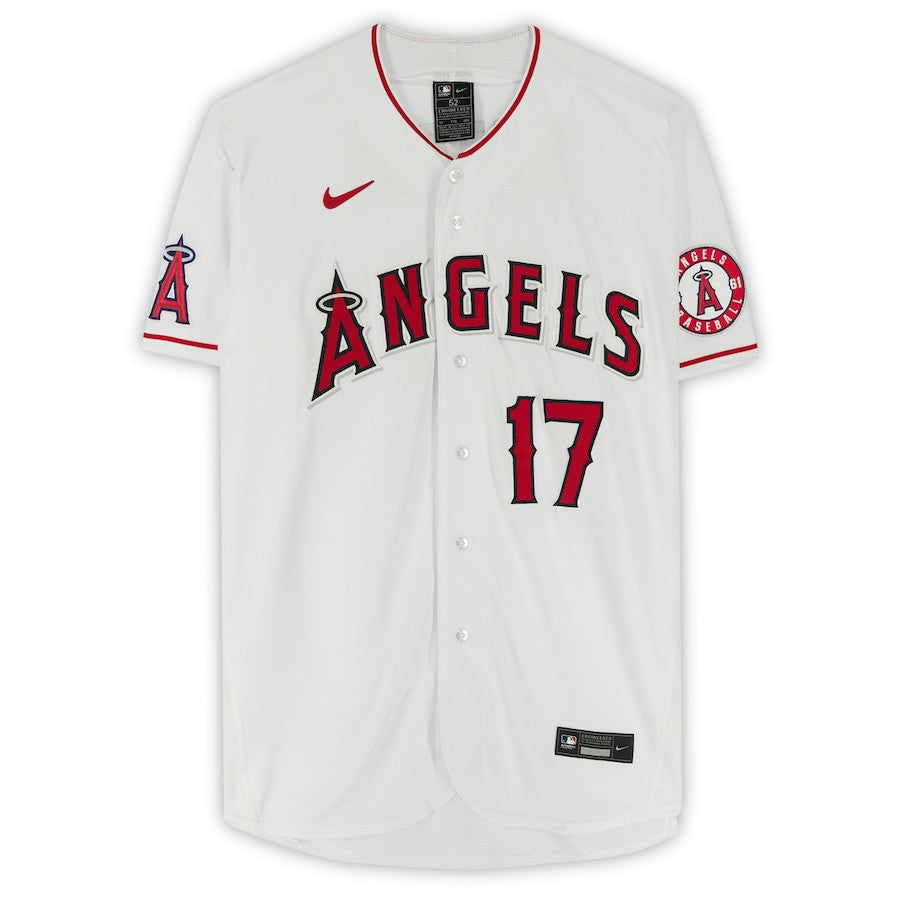 Shohei Ohtani 17 Los Angeles Angels Autographed Jersey - White