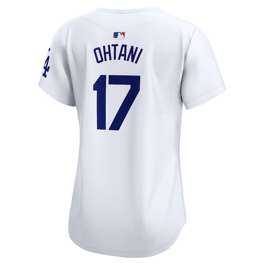 Shohei Ohtani 17 Los Angeles Dodgers Home Women Jersey - White