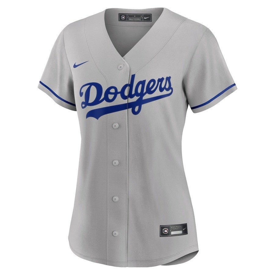 Shohei Ohtani 17 Los Angeles Dodgers Signed ShoTime 2023 Road Women Jersey - Gray