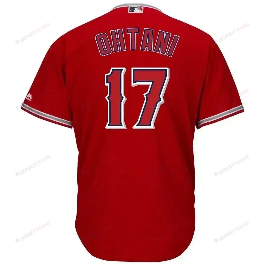 Shohei Ohtani Los Angeles Angels Alternate Official Player Jersey - Scarlet