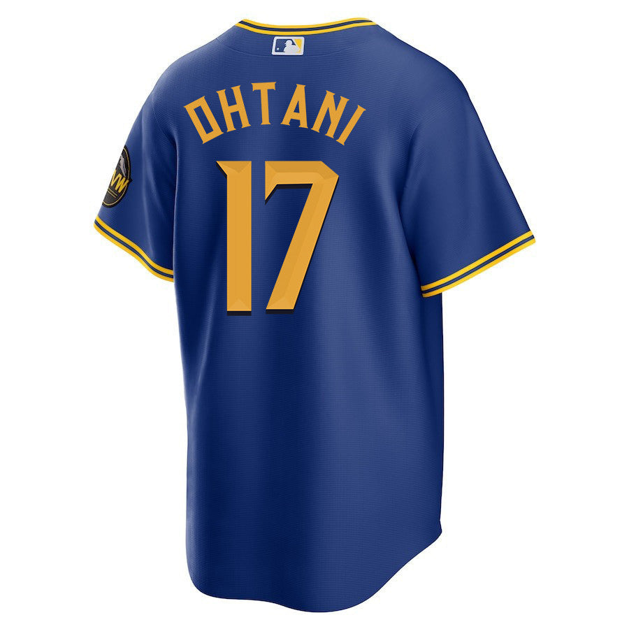 Shohei Ohtani 17 Seattle Mariners 2023 City Connect Game Jersey - Royal