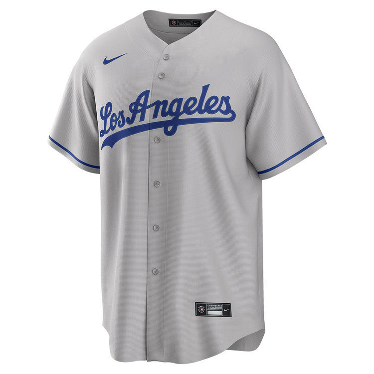 Shohei Ohtani 17 Los Angeles Dodgers Road Jersey - Men Gray Jersey