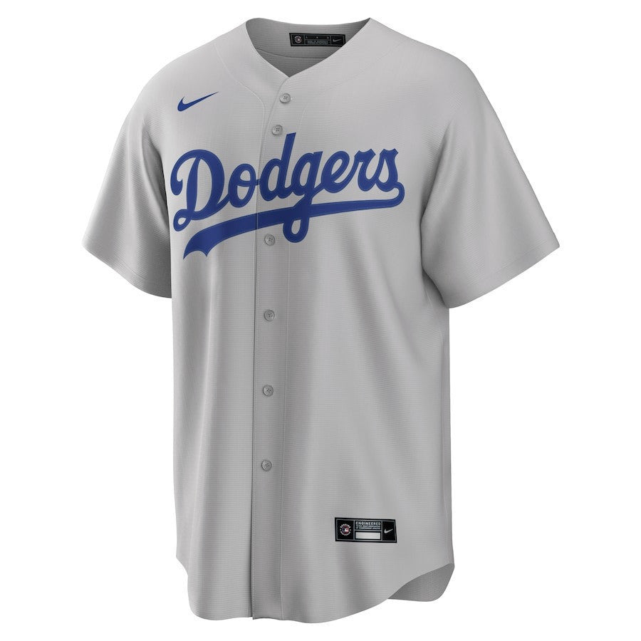 Shohei Ohtani 17 Los Angeles Dodgers Signed Greatest Sho On Earth 2023 Road Men Jersey - Gray
