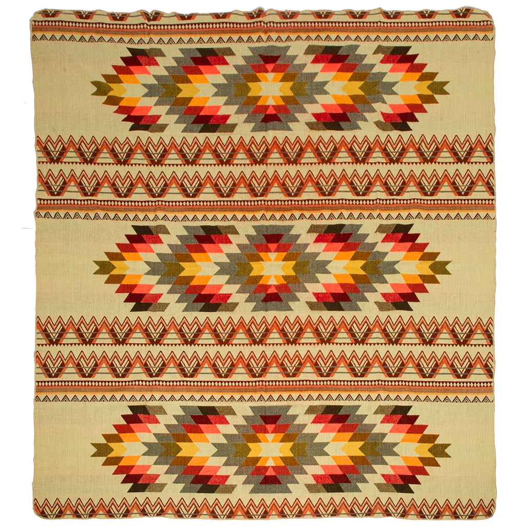 Alpaca wool blanket | Large blanket | Picnic blanket | Bed throws | Wool throw | Reversible blanket | Outdoor blanket | Antisana Orange
