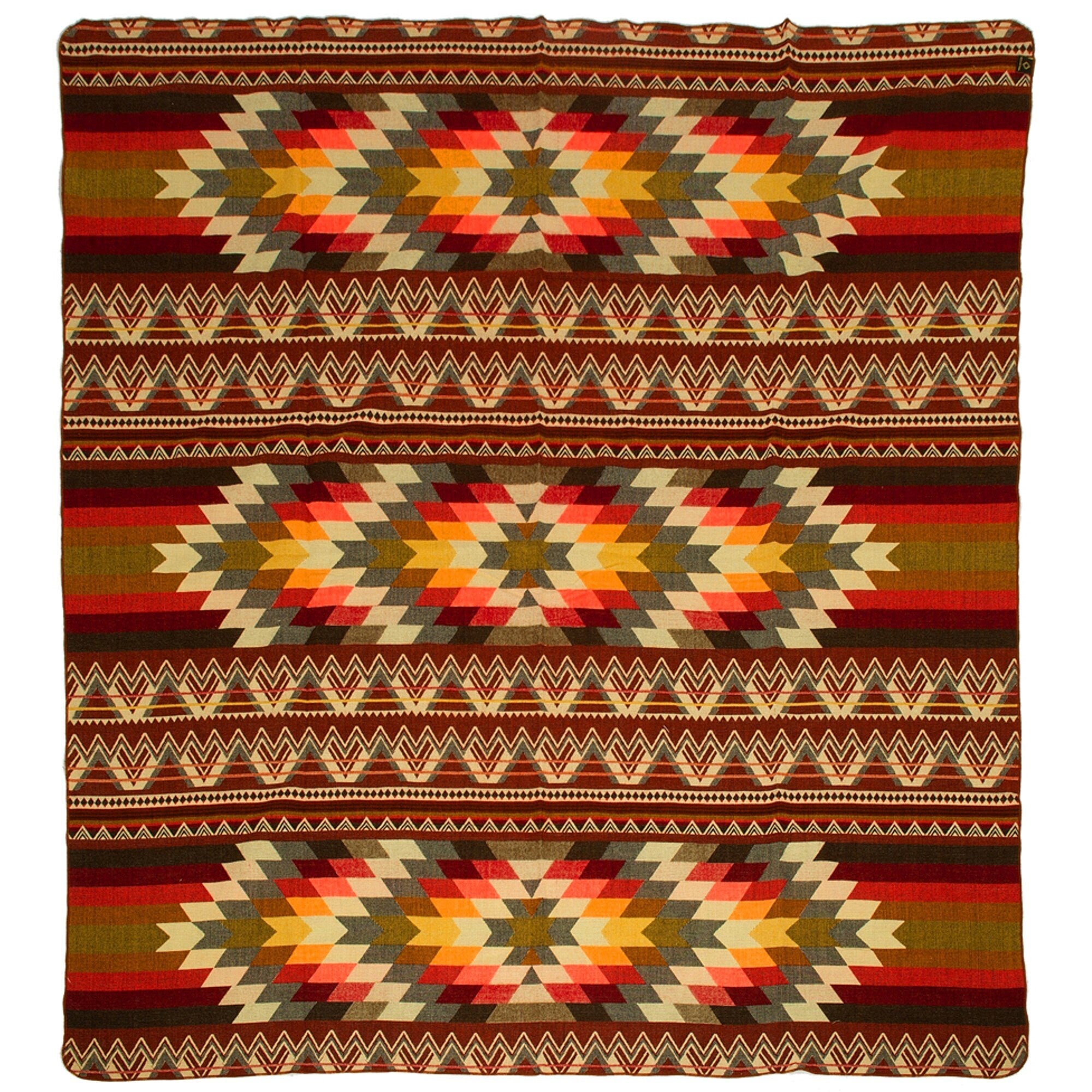 Alpaca wool blanket | Large blanket | Picnic blanket | Bed throws | Wool throw | Reversible blanket | Outdoor blanket | Antisana Orange