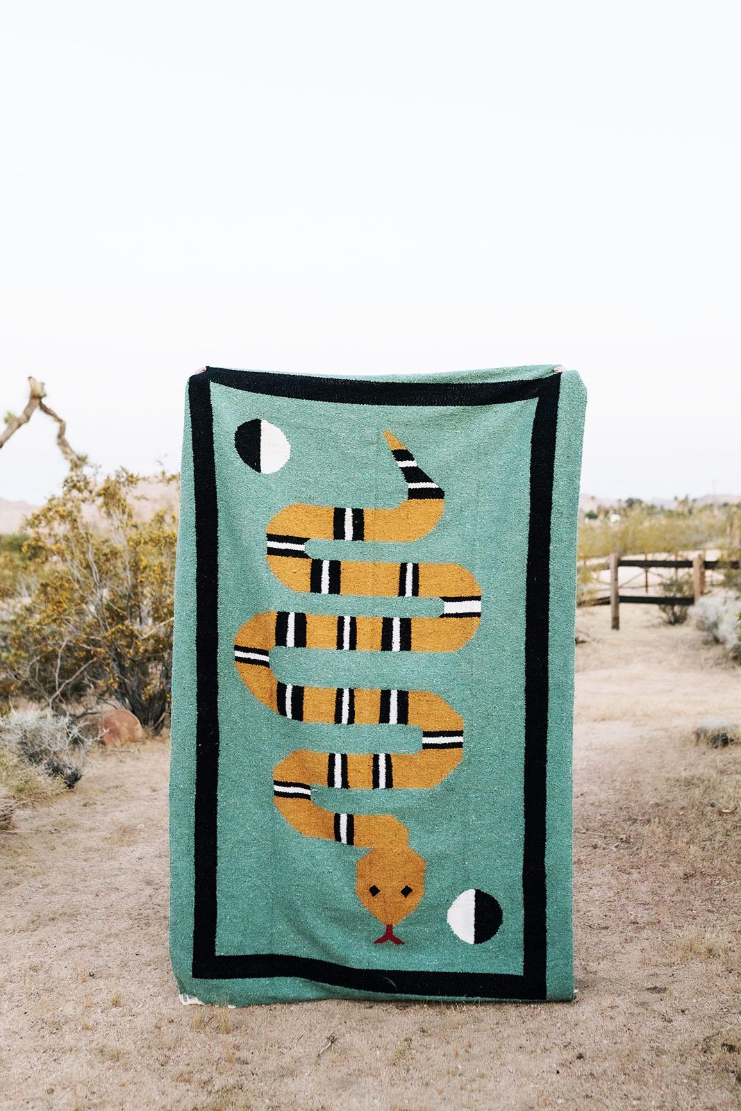 Mountain King Snake (Limited Edition) // Handwoven Blanket