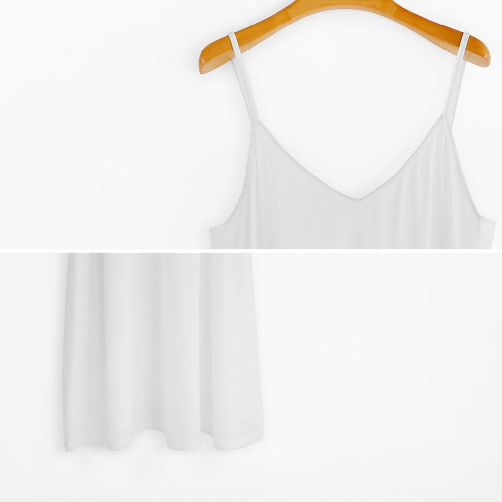 Poppy Floral Ankle-Length Slip Dress: Summer Wildflower Elegance