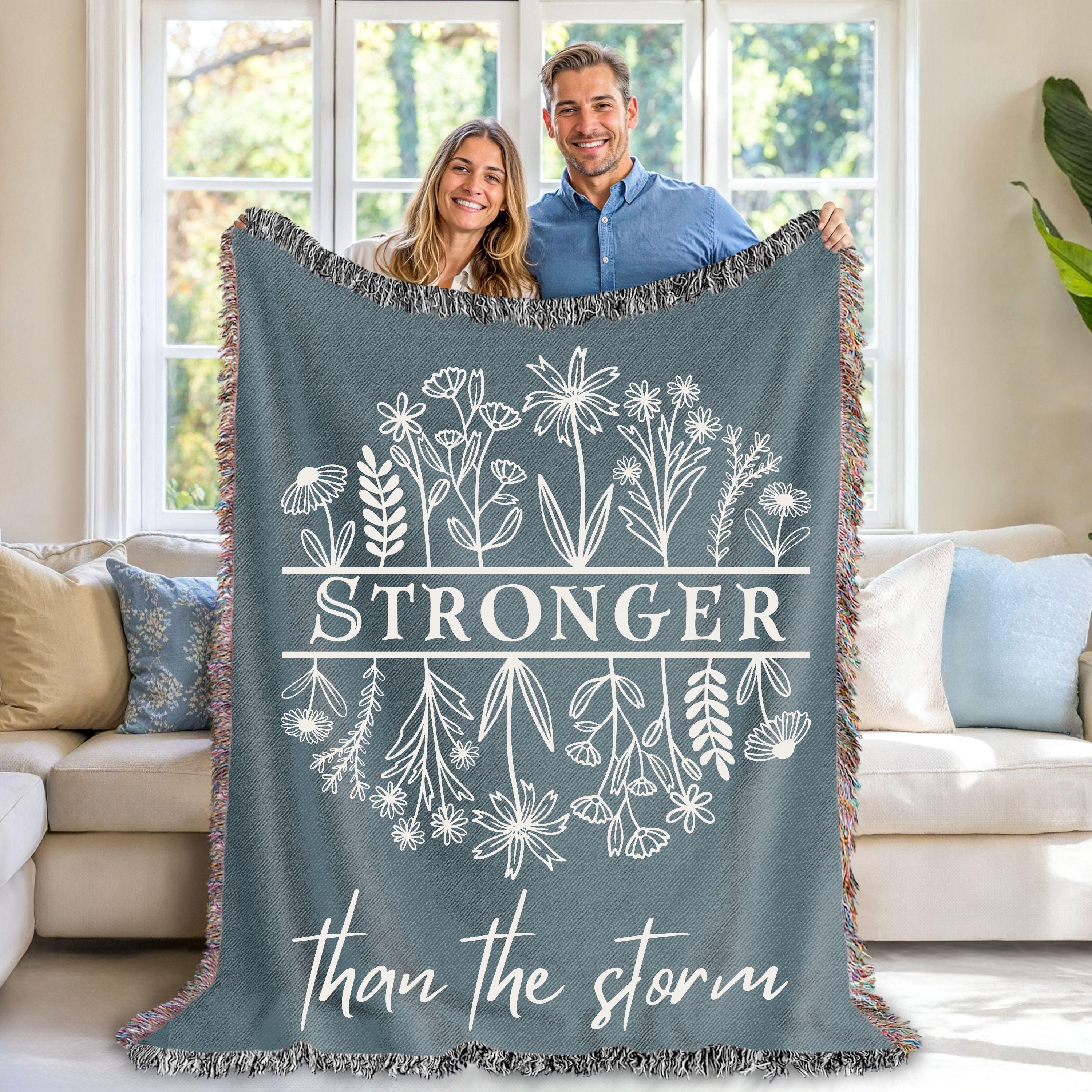 Get Well Blanket, Cancer Patient Gift, Thinking of You, Chemo Care Package Gifts