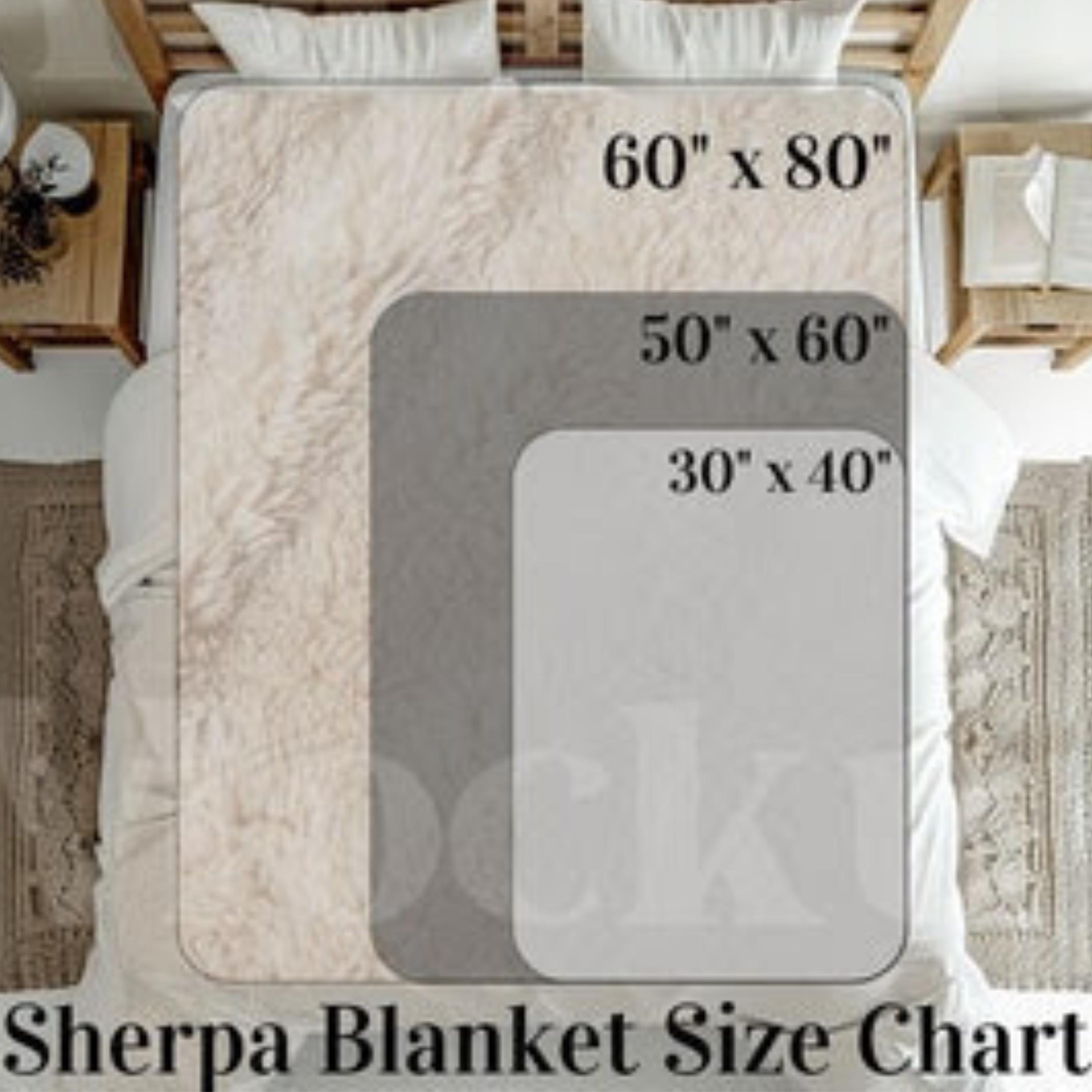 Fleece Sherpa Blanket