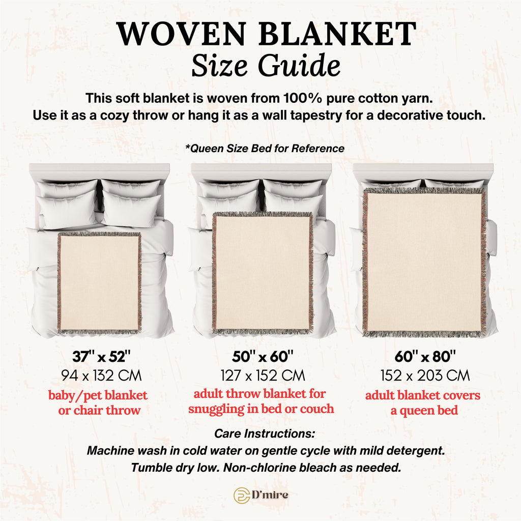 Personalized Retirement Blanket Gift, Wildflower Woven Throw for Boss, Coworker, Teacher, Nurse or Police – Farewell & Appreciation Gift
