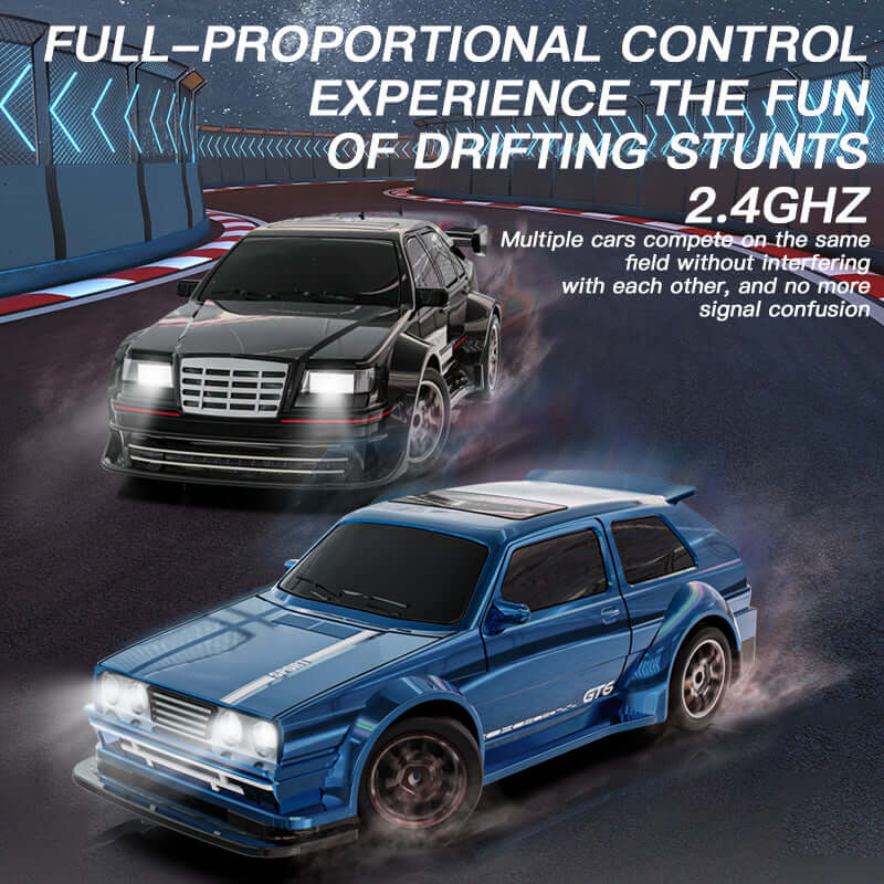 KF30 1:43 4WD Drift RC Car – Gyro Full Proportional Racing Toy