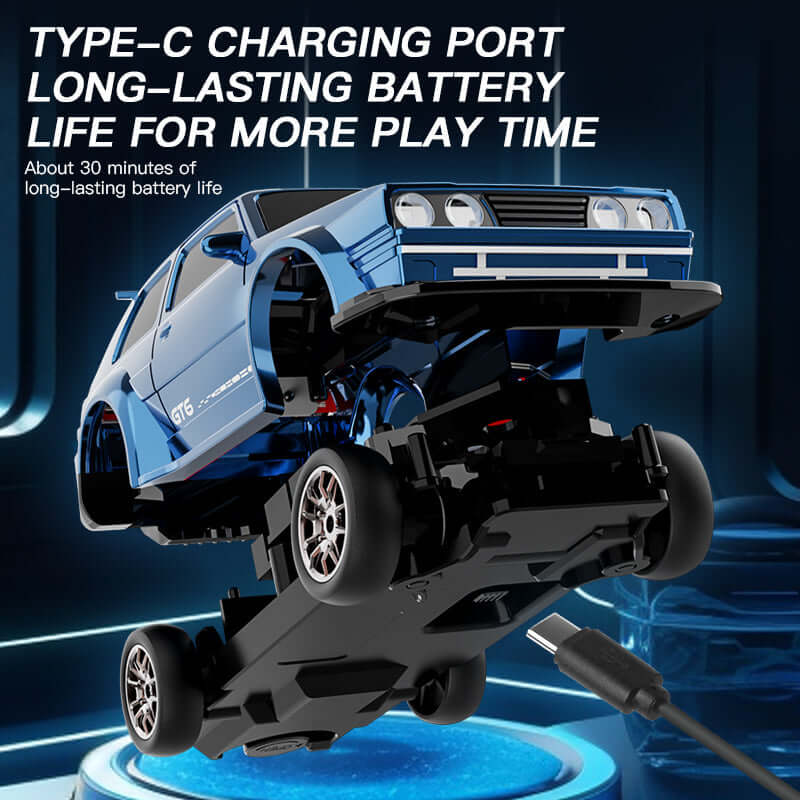 KF30 1:43 4WD Drift RC Car – Gyro Full Proportional Racing Toy