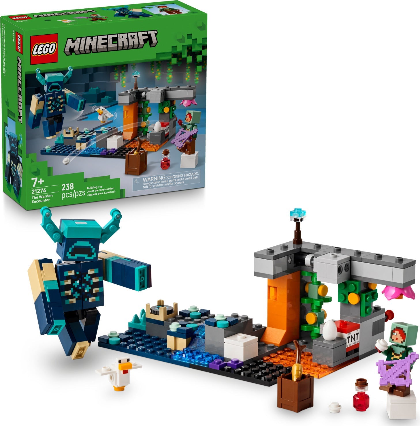 LEGO Minecraft: The Warden Encounter