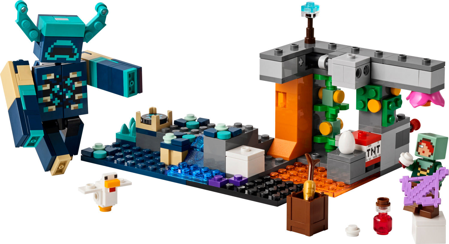 LEGO Minecraft: The Warden Encounter