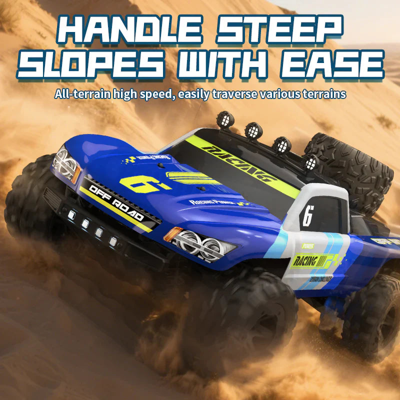 KFPLAN KF19-B 1:18 4WD High-Speed RC Off-Road Truck - Blue