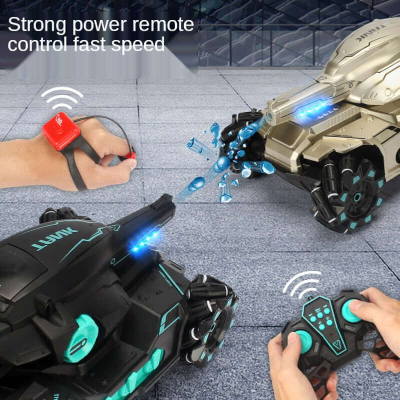 Water Bomb RC Battle Tank with Gesture Control