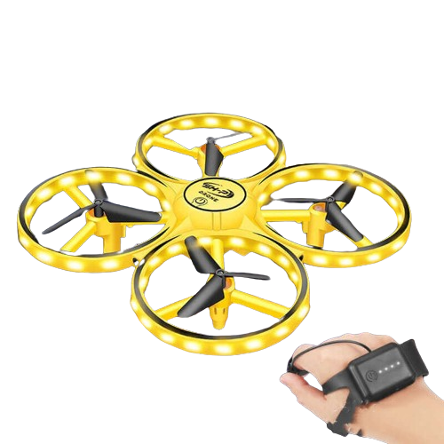Mini Quadcopter Drone with Smart Watch Gesture Control