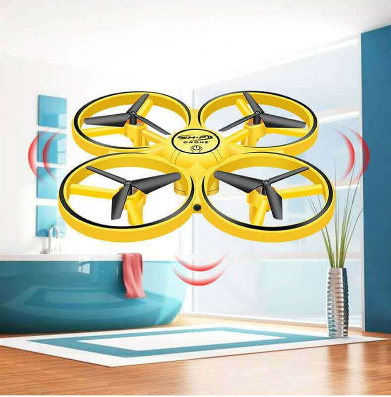 Mini Quadcopter Drone with Smart Watch Gesture Control