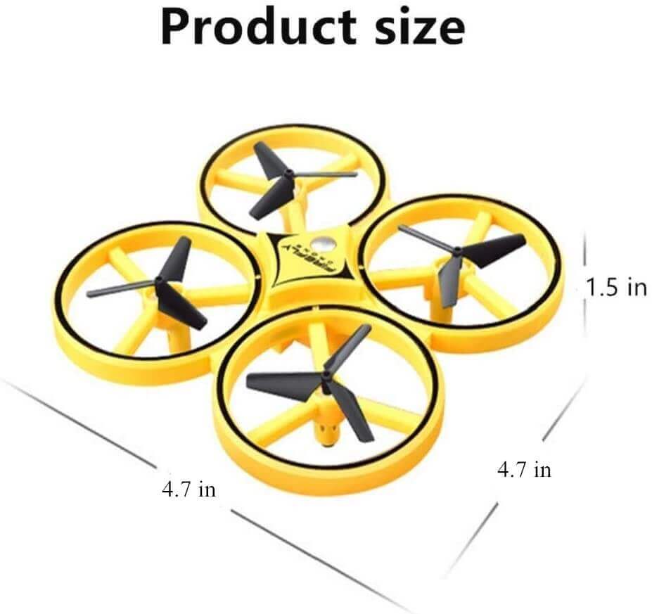 Mini Quadcopter Drone with Smart Watch Gesture Control