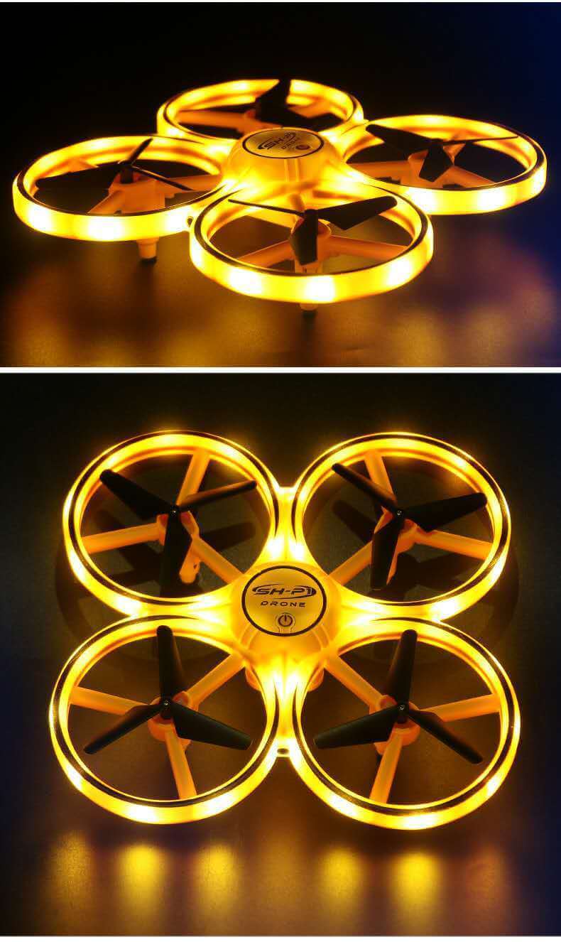 Mini Quadcopter Drone with Smart Watch Gesture Control