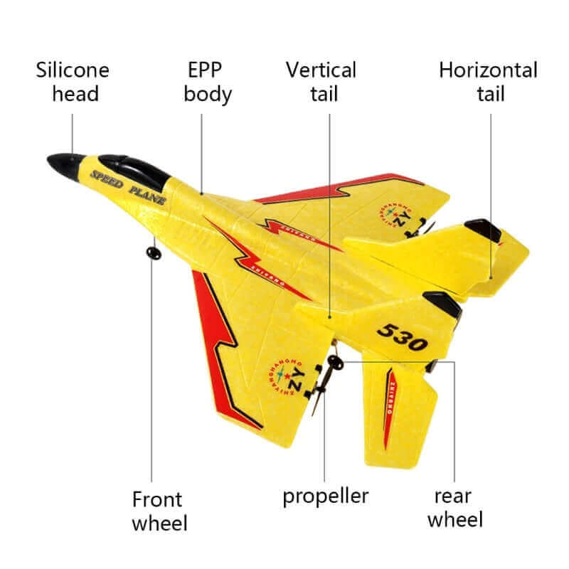 ZY530 2.4G RC Glider Drone for Kids and Beginners
