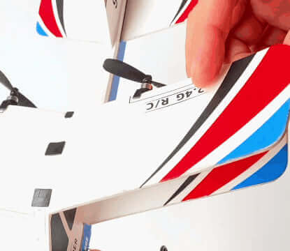 2.4GHz RC Glider Plane for Beginners with Hand Launch