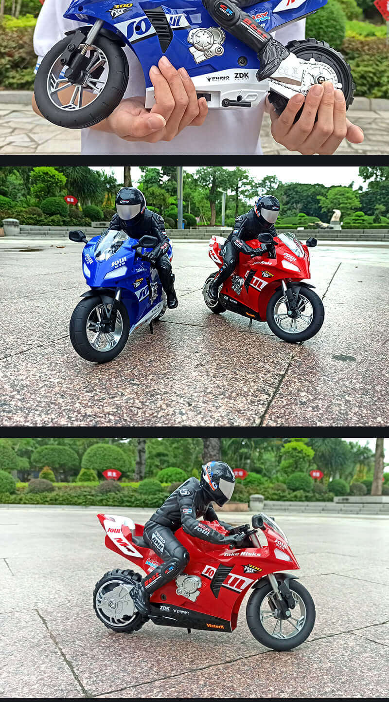 HC-802 1:6 RC Stunt Motorcycle with Self-Balancing Control
