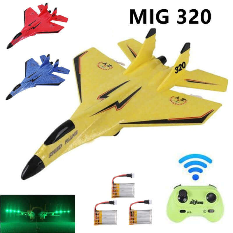 MIG 320 Foam RC Glider Plane with Hand Launch