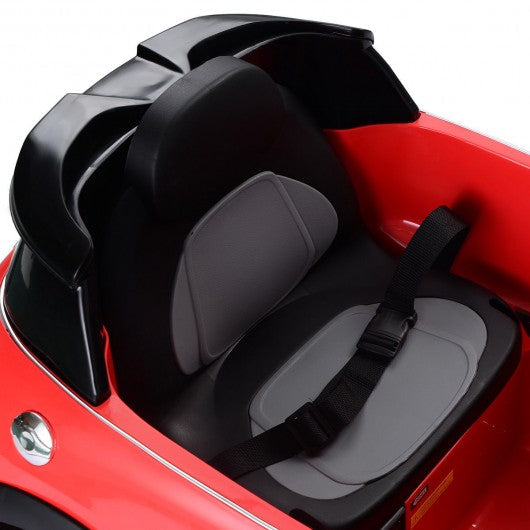 MINI Hatch 12V Electric Kids Ride On Car Licensed MP3 RC Remote Control-Red