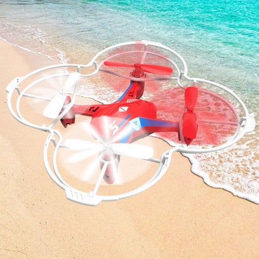 FINECO FX-2 2.4Ghz 5CH Mini Remote Control RC Quadcopter UFO New-White