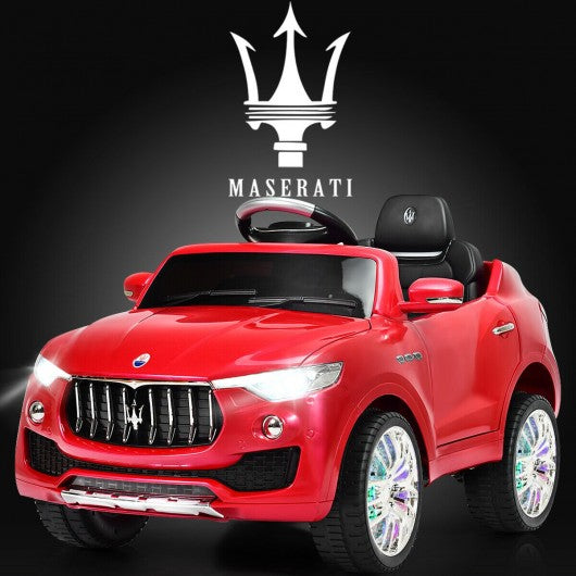 6V Licensed Maserati Kids Ride On Car-Red