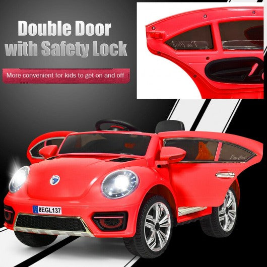 Kids Electric Ride On Car Battery Powered -Red