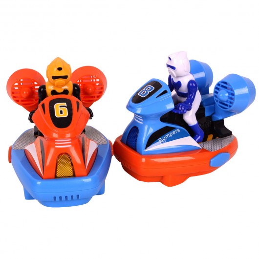 RC Speed Bumpers 2 Cars Remote Controlled Toy Cars