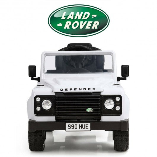 Landrover Defender Licensed Pedal Powered Car-White