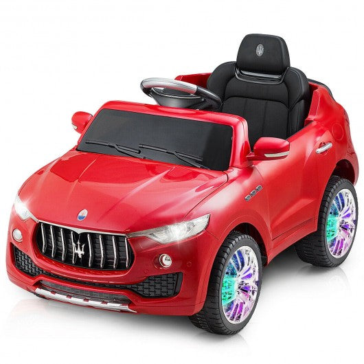 6V Licensed Maserati Kids Ride On Car-Red
