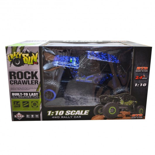 Blue 1/10 Scale 2.4 GHz Radio Remote Control RC Car