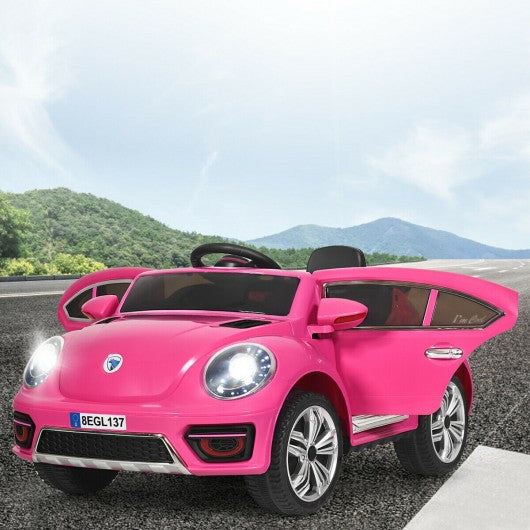 Kids Electric Ride On Car Battery Powered -Pink