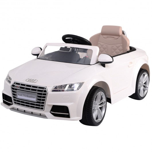 Audi TTS 12V Electric Kids Ride On Car Licensed MP3 LED Lights RC Remote Control