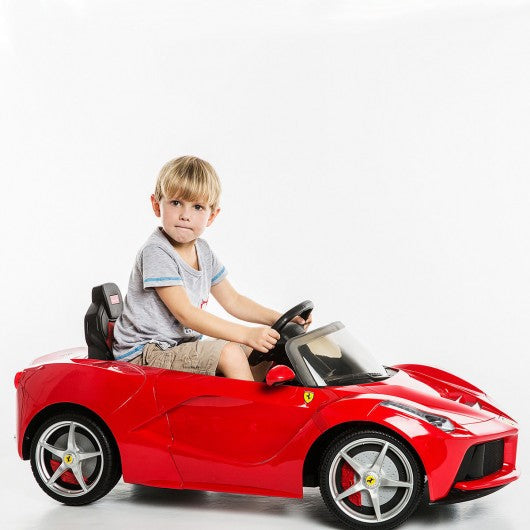 12 V LaFerrari Kids Ride on Car w/ RC + MP3 + LED Lights