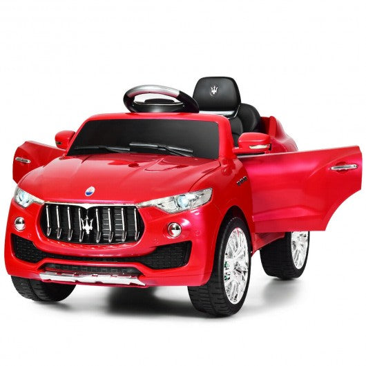 6V Licensed Maserati Kids Ride On Car-Red