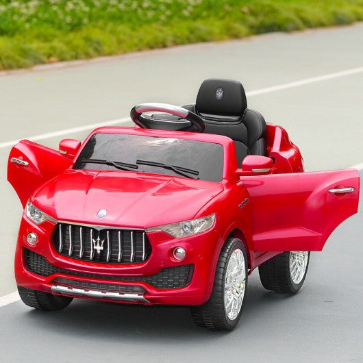6V Licensed Maserati Kids Ride On Car-Red