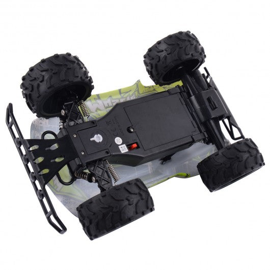 Green 1:12 2.4G RC Car Super High Speed Racing Car