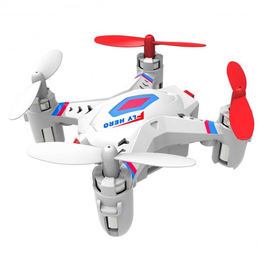 FINECO FX-2 2.4Ghz 5CH Mini Remote Control RC Quadcopter UFO New-White