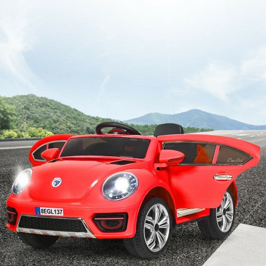 Kids Electric Ride On Car Battery Powered -Red